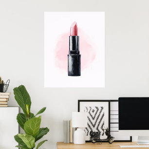 Affiche Papier peint à ruban féminin mignon