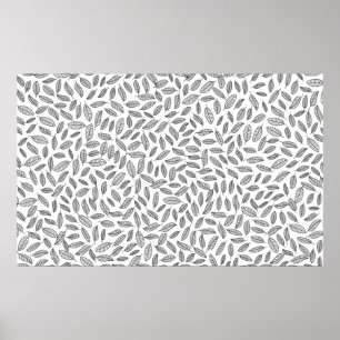 Affiche Papier peint arrière - plan feuille feuille