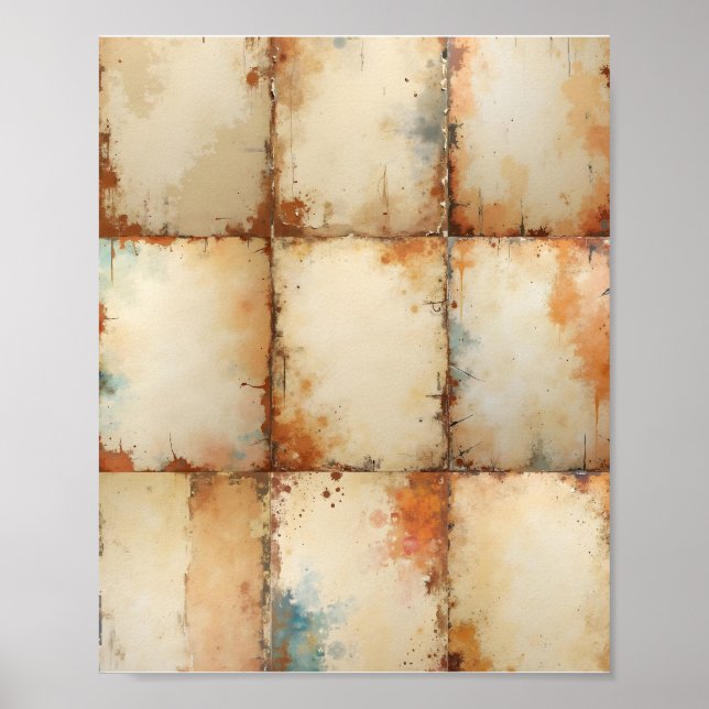 Affiche Papier peint Arrière - plan numérique (Devant)