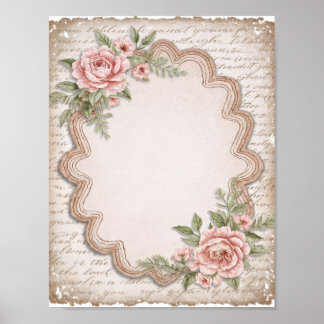 Affiche Papier Scrapbook & Junk Journal Téléchargement num