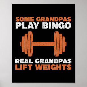 Affiche Papière levage de poids salle de sport musculation