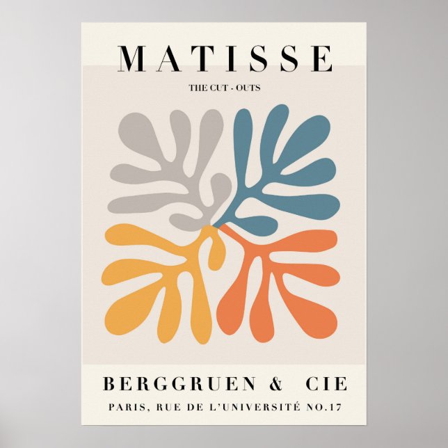 Affiche Papiers Coupes (Devant)