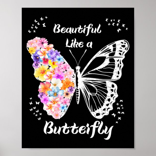 Affiche Papillon  (Devant)