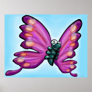 Affiche Papillon