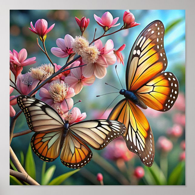 Affiche Papillon (Devant)