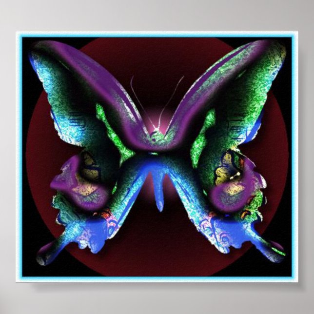 Affiche Papillon (Devant)