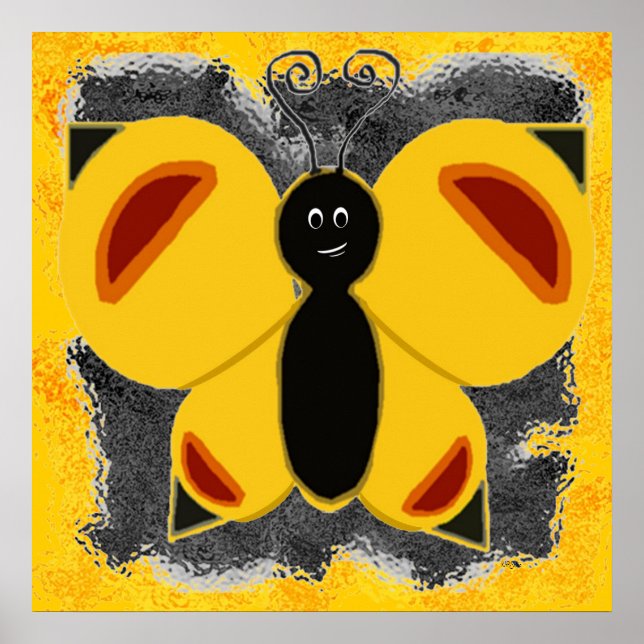 Affiche Papillon (Devant)