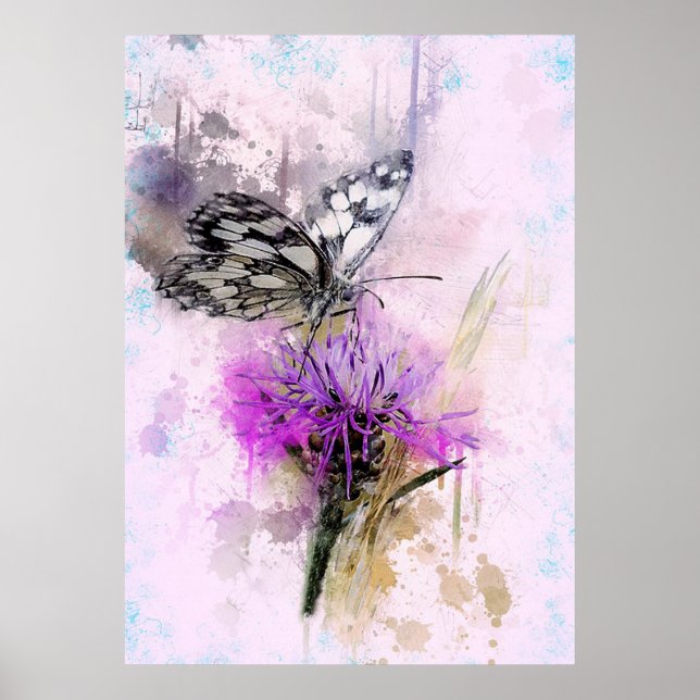Affiche Papillon (Devant)