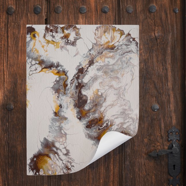 Affiche Papillon - acryl abstrait (Créateur téléchargé)