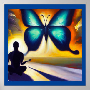 Affiche Papillon animal Spirit 3