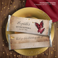 Papillon Bourgogne do-it-yourself Modèle de barret