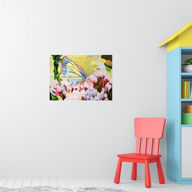 Affiche Papillon collage (Pépinière 1)
