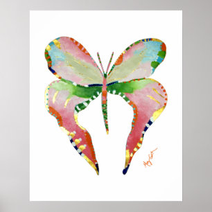 Affiche Papillon d'algue
