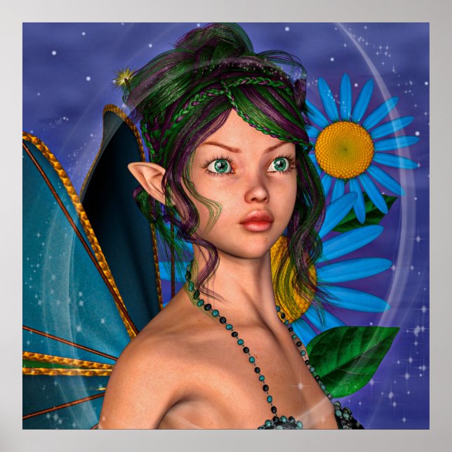 Affiche Papillon de fée (Devant)