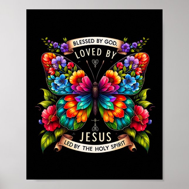 Affiche Papillon de Jésus aimé  (Devant)
