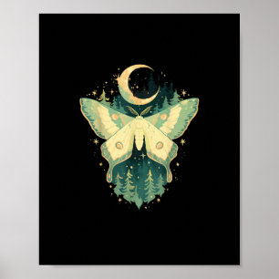 Affiche Papillon Fairycore Goblincore Whimsigoth Cottageco