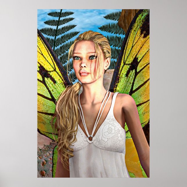 Affiche Papillon Fée (Devant)