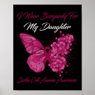 Affiche Papillon Je Porte La Bourgogne Pour Ma Fille Fauci