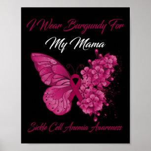 Affiche Papillon Je Porte La Bourgogne Pour Ma Mama Cellul