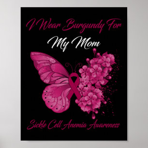 Affiche Papillon Je Porte La Bourgogne Pour Ma Mère Cellul