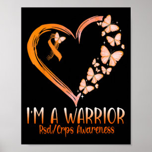 Affiche Papillon Je suis un guerrier Rsd Crps Sensibilisat