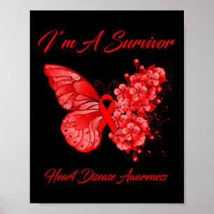 Affiche Papillon Je suis un survivant Sensibilisation aux