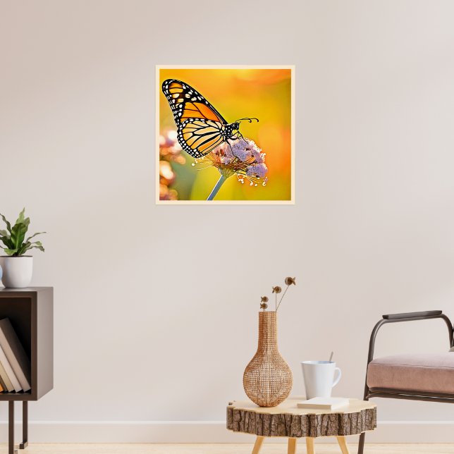 Affiche Papillon Majestic Gros plan (Salon 3)