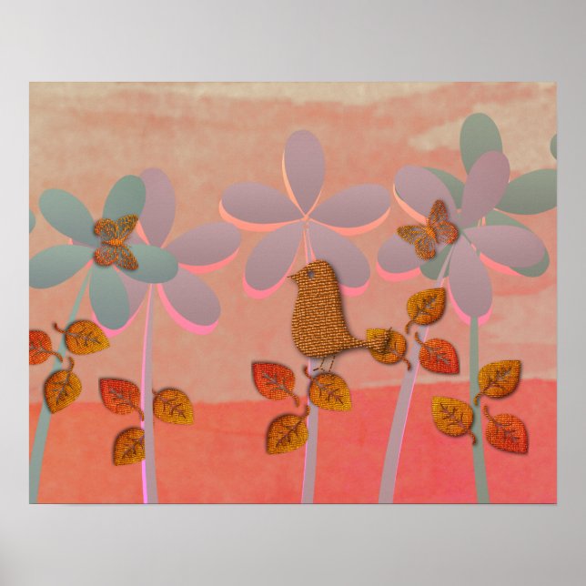 Affiche Papillon mou (Devant)