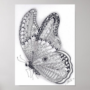 Affiche Papillon normal