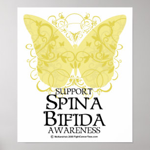 Affiche Papillon Spina Bifida