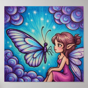 Affiche PapillonEsquisse