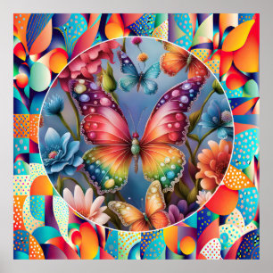 Affiche Papillons