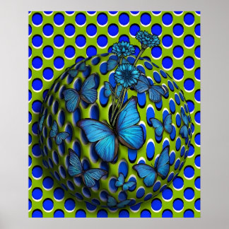 Affiche Papillons