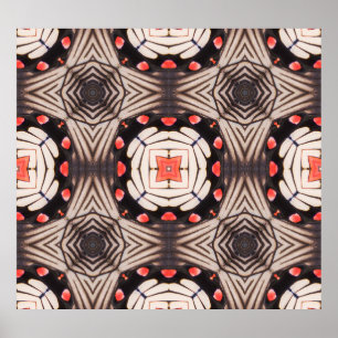 Affiche Papillons : Beau Motif sans couture