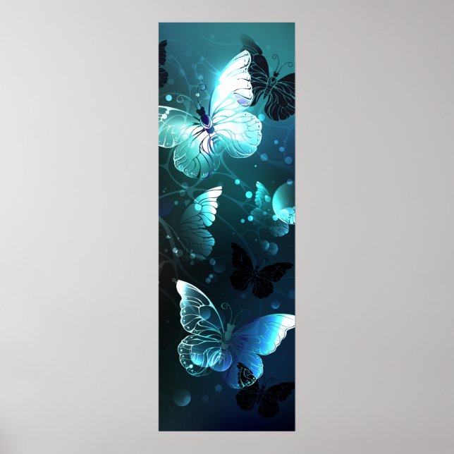 Affiche Papillons de nuit à la menthe (Devant)