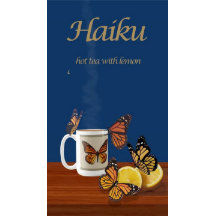 Papillons Monarch & Thé Haiku