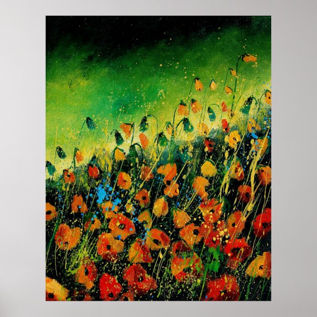 Affiche papillons orange 459080 (Devant)