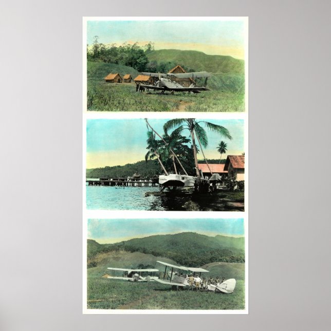 Affiche Papouasie-Nouvelle-Guinée Imprimer (Devant)