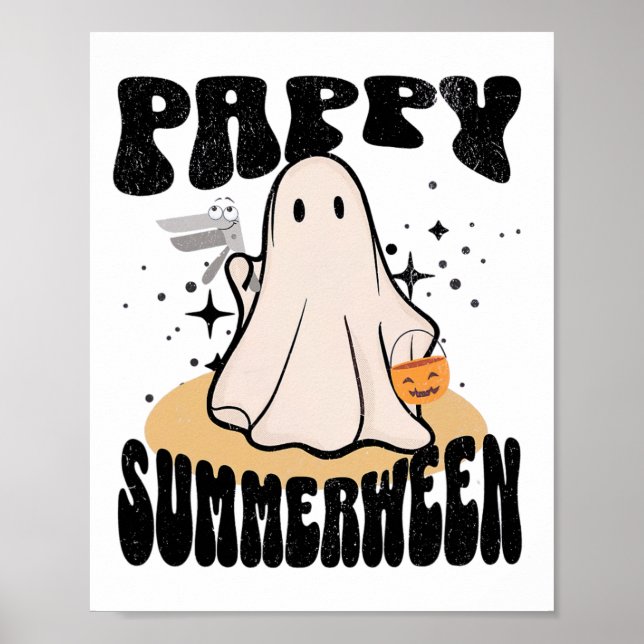 Affiche Pappy Summerween Ob Nurse Halloween Ghost Avec Spe (Devant)