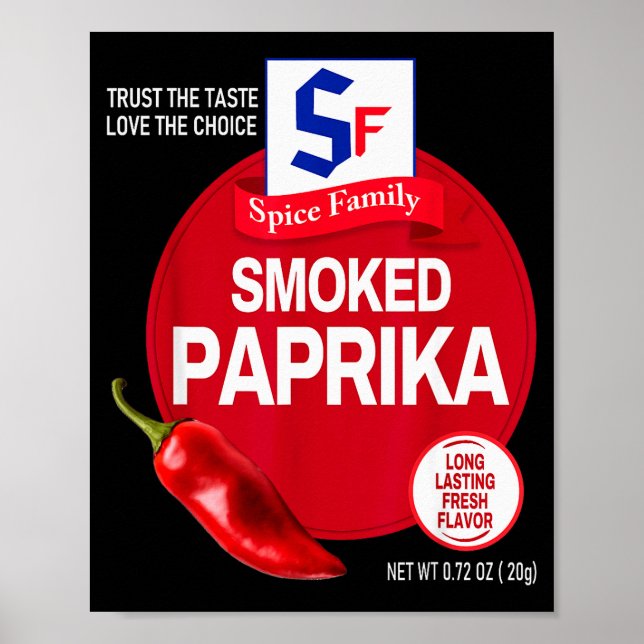 Affiche Paprika Fumé Costume de Groupe de Scène Halloween  (Devant)