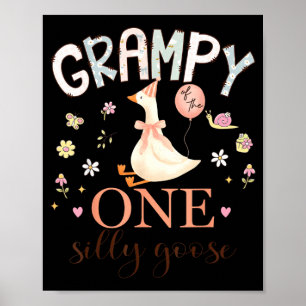 Affiche Papy de la fille qui fête son 1er anniversaire The