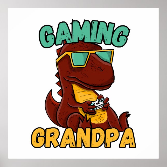 Affiche Papy des jeux vidéo (Devant)