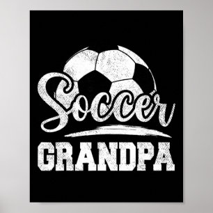 Affiche Papy footballeur jour de match fête des pères