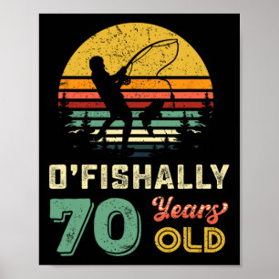 Affiche Papy Poisson 70 Ans 70e Anniversaire Ci