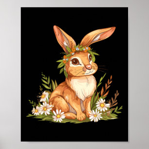 Affiche Pâques Eostre Pagan Witchcraft Printemps Ostara