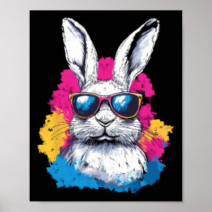 Affiche Pâques Garçons Enfants Enfants Enfants Jeunes Fill