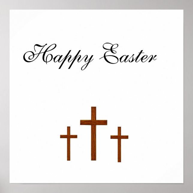 AFFICHE PÂQUES IL A AUGMENTÉ L'AFFICHAGE (Devant)