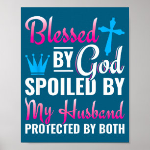 Affiche Par femme chrétienne Jésus bénit Dieu