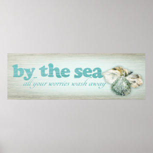 Affiche Par la mer toutes vos inquiétudes enlèvent la