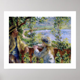 Affiche "Par l'eau" de Pierre-Auguste Renoir